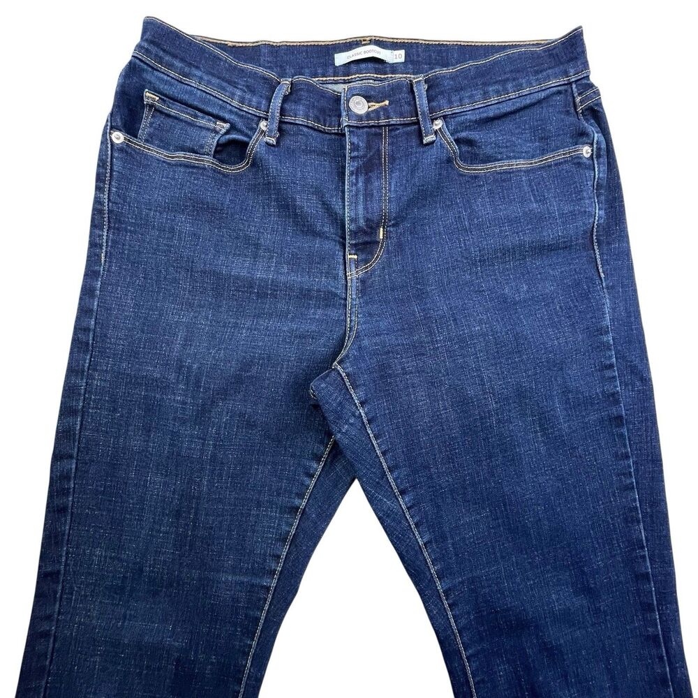 Levi's Classic Bootcut Jeans Women's Size 10 Mid-Rise Blue Denim 30x30